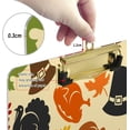 thumbnail image 4 of FMSHPON Cute Thanksgiving Turkey Clipboard Hardboard Wood Nursing Clip Board and Pull for Standard A4 Letter 13x9 inches, 4 of 7