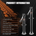 thumbnail image 3 of Trailer Jack POPBULL 2.5T con estructura en A con pata abatible ajustable, 3 of 8