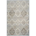 thumbnail image 2 of SAFAVIEH Vintage Merrick Damask Area Rug, Light Blue/Ivory, 5'1" x 7'7", 2 of 7