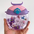 thumbnail image 1 of Children‘s Donut Plastic Kettle Rope Pupils Cup Cute  Kindergarten Drinking Straw Cup Blue, 1 of 8