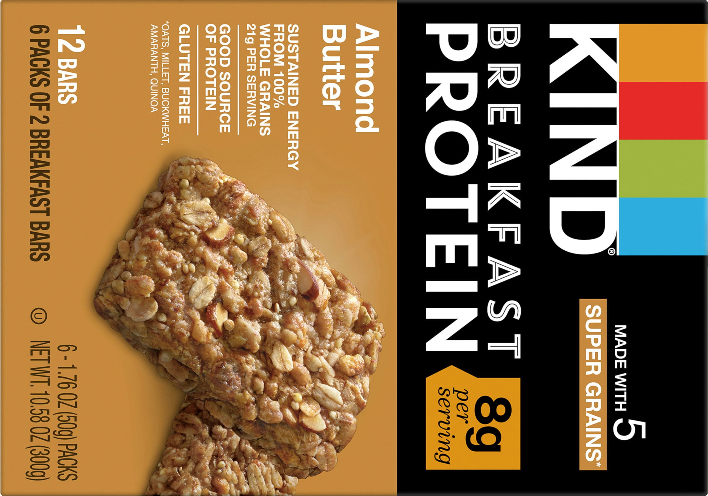 Kind Bar Protein Almond Butter 10.58 oz (Pack Of 5)