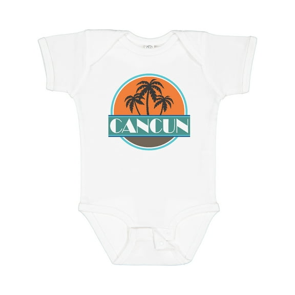Inktastic Cancun Mexico Vacation Boys or Girls Baby Bodysuit