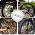 thumbnail image 5 of Réflecteur de Rayons de Vélo, Tubes Réflecteurs de Rayons de Vélo Visibilité 360°, Réflecteur de Roue de Bicyclette Rayons Réfléchissants pour Tous les Rayons de Vélo Standard 48 Pcs YH, 5 of 5