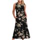 thumbnail image 1 of Vestido sin Mangas para Mujeres Vestido de Verano de Cuello Redondo Impreso, Poliéster de Tamaño Verdadero Diario Y Vestido de Fiesta, 1 of 4