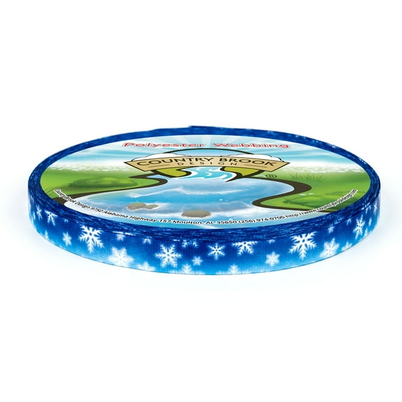 Country Brook Design® 1/2 inch Winter Wonderland Photo Quality Polyester, 20 Yards