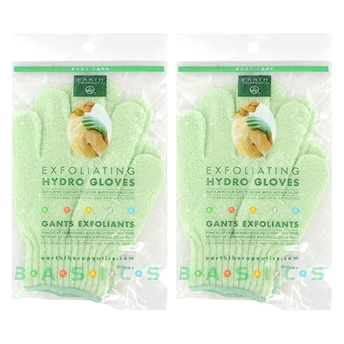 Earth Therapeutics Hydro Gloves Exfoliating pair ( 2 Pack )