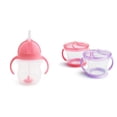 thumbnail image 1 of Trainer Cup Munchkin Any Angle, 200 ml, con tapa con cierre de clic, rosa, 1 of 7