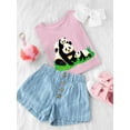 thumbnail image 3 of Cute Giant Panda Family T-Shirt Toddler -Image by Shutterstock,  5 Toddler, 3 of 4
