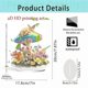 thumbnail image 4 of 2026 2D Bunny Ornament Gifts Handmade Easter Decor for Office Theme Party Festiv, 4 of 4