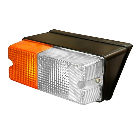 APSMOTIV Front Flasher Lamp Light Farmtrac Sonalika Indofarm Standard Tractor (LH) with bulb