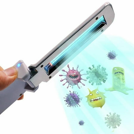 Sanitizer Wand, Portable Disinfecting Lamp, Foldable for Home, Hotel, Travel, Car. Germ Killing
