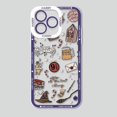 thumbnail image 1 of Funda De Teléfono Con Temática De Búho De Harry Potter Para Samsung Galaxy A14 A34 A54 5G A52 A52S A13 A23 A33 A53 A51 4G A71 A72 A73 Ojos De Ángel Cubierta Transparente, 1 of 4