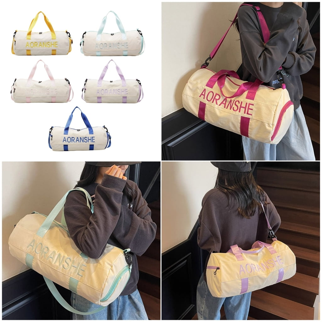 Travel Duffle Bag,Waterproof Weekender Bag Carrys On Toted Bags for Women Sport Gym Bag Overnight Bag Shoulder Bag