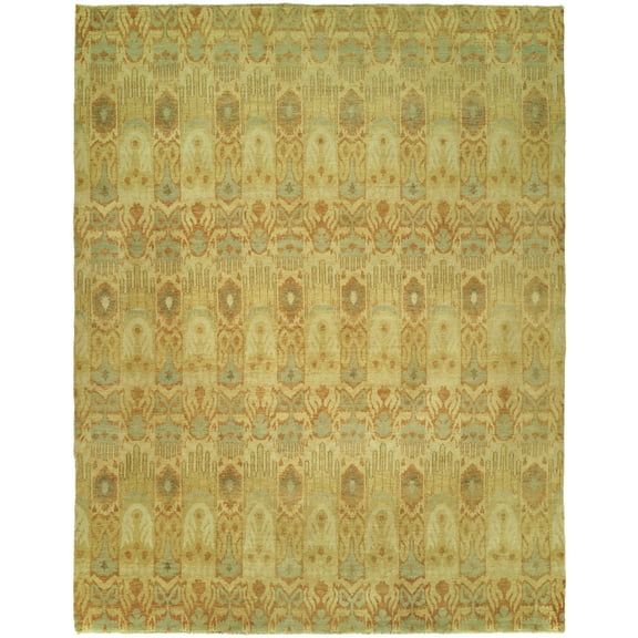 Kalaty Legacy Area Rug LG-022 Vegbeige Bulbs Half-Brick 6' x 9' Rectangle