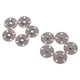thumbnail image 1 of 5 juegos de broches a presión metálicos de 21 mm para coser, manualidades con broches a presión Plata mate, 1 of 6