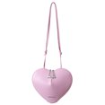 thumbnail image 1 of Bolso Hombro para Mujer Informal Hobo Elegante en Forma Corazón PU Color Sólido, 1 of 8