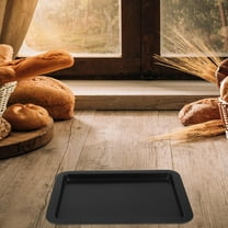 Raindrops  Household Baking Tray Large Cookie Cake Pans Biscuits Black