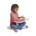 thumbnail image 2 of ECR4Kids The Surf Portable Lap Desk, Flexible Seating, Light Grey, 10-Pack, 2 of 4