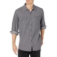 thumbnail image 1 of Camisa Wrangler Authentics de manga larga gris talla grande, 1 of 2