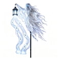 thumbnail image 3 of Halloween Haunted Soul Harvester Garden Light with Solar Powered Ghost Lawn Stake, Glowing Ghost White LED Animated Effect for Creepy Outdoor Yard Cemetery Decor,2 PC, 3 of 7