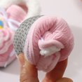 thumbnail image 6 of Dakaela 3M-12M Baby Cotton Shoes Cute Bear Warm Soft Winter First Walking Shoes Indoor Outdoor House Booties, 6 of 7
