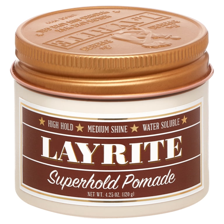 Layrite, Deluxe Superhold Pomade, for Hard To Control Hair