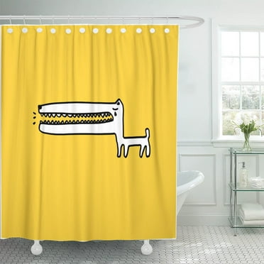 PKNMT N Polyester Shower Curtain 60x72 inches