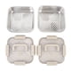 thumbnail image 2 of Contenedor De Almacenamiento De Alimentos De Metal, Contenedor De Almacenamiento De Alimentos Multifuncional Que Ahorra Espacio, Caja Sellada, Fácil De Limpiar, 2 Piezas Para, 2 of 7