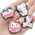 thumbnail image 2 of IVASKY 30PCS PVC Hello Kitty Shoe Charms, Multicolor 1-2 Inch Decorations Croc Charms for Kids Boys Girls, Party Favors, 2 of 6