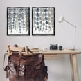 thumbnail image 2 of Stupell Industries Falling Vines Neutral Leaves Abstract Painting Black Floater Framed Canvas Art Print Wall Art, 25 x 31, Set of 2, 2 of 9