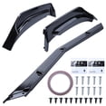 thumbnail image 2 of Geabo Front Lip Splitter Gloss Black Aerodynamic ABS for Chevrolet Malibu 2019-2021, 2 of 10