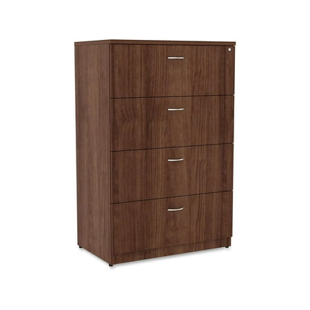 UPC: 0035255343886 | Lorell Essentials Lateral File – Top  35.5  x 22  x 54.8  – 4 x File Drawer(s) – Material: Polyvinyl Chloride (PVC) Edge