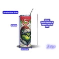 thumbnail image 3 of Termo 20oz, taza, posavaso + Mouse Pad SVArt diseño El Grinch Feliz navidad MD5, 3 of 5