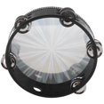 thumbnail image 3 of 2X Tambourine Handheld Drums 8-Inch Double Jingle Sound Reflective Tambourine Musical Instrument Children KTV Party, 3 of 5