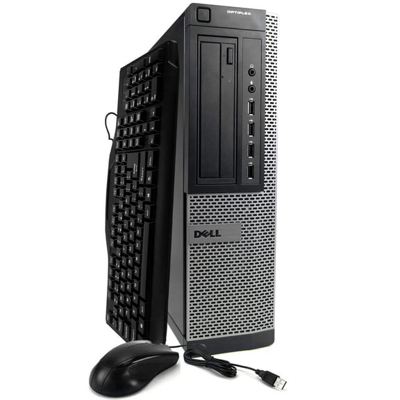 Restored Dell Optiplex 790 High Performance Premium Business Desktop Computer Intel Quad-Core i5-2400 3.4GHz, 8GB DDR3 RAM, 2TB HDD, DVD-RW, WiFi, Windows 10 Pro (Refurbished)