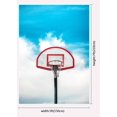 thumbnail image 2 of EREHome Polyester Fabric 5x7ft Basketball Rack Photography Backdrop Studio Photo Props For Basketball Lover, 2 of 2