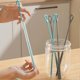 thumbnail image 2 of Silicone Straw Cleaner Brush Flexible Long Straw Brush with Bendable Steel Cores Reusable Pipe Tube Cleaner, 2 of 5