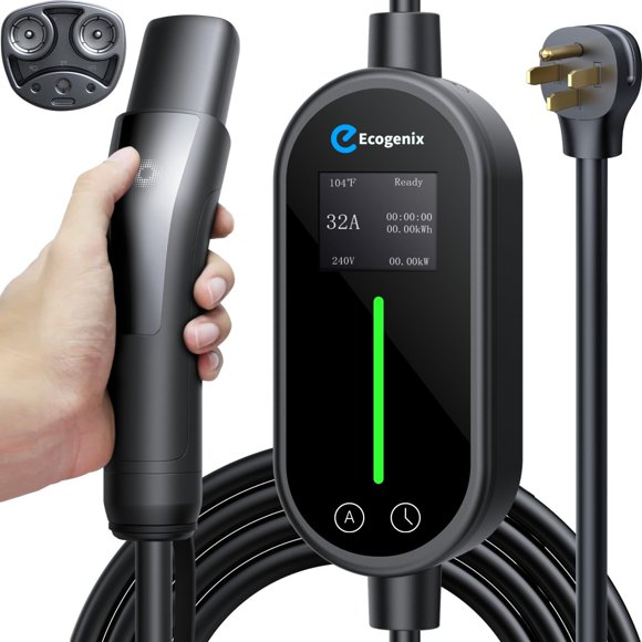 Cargador móvil Ecogenix Level 2 Tesla 7,68 KW para modelo 3/Y/S/X