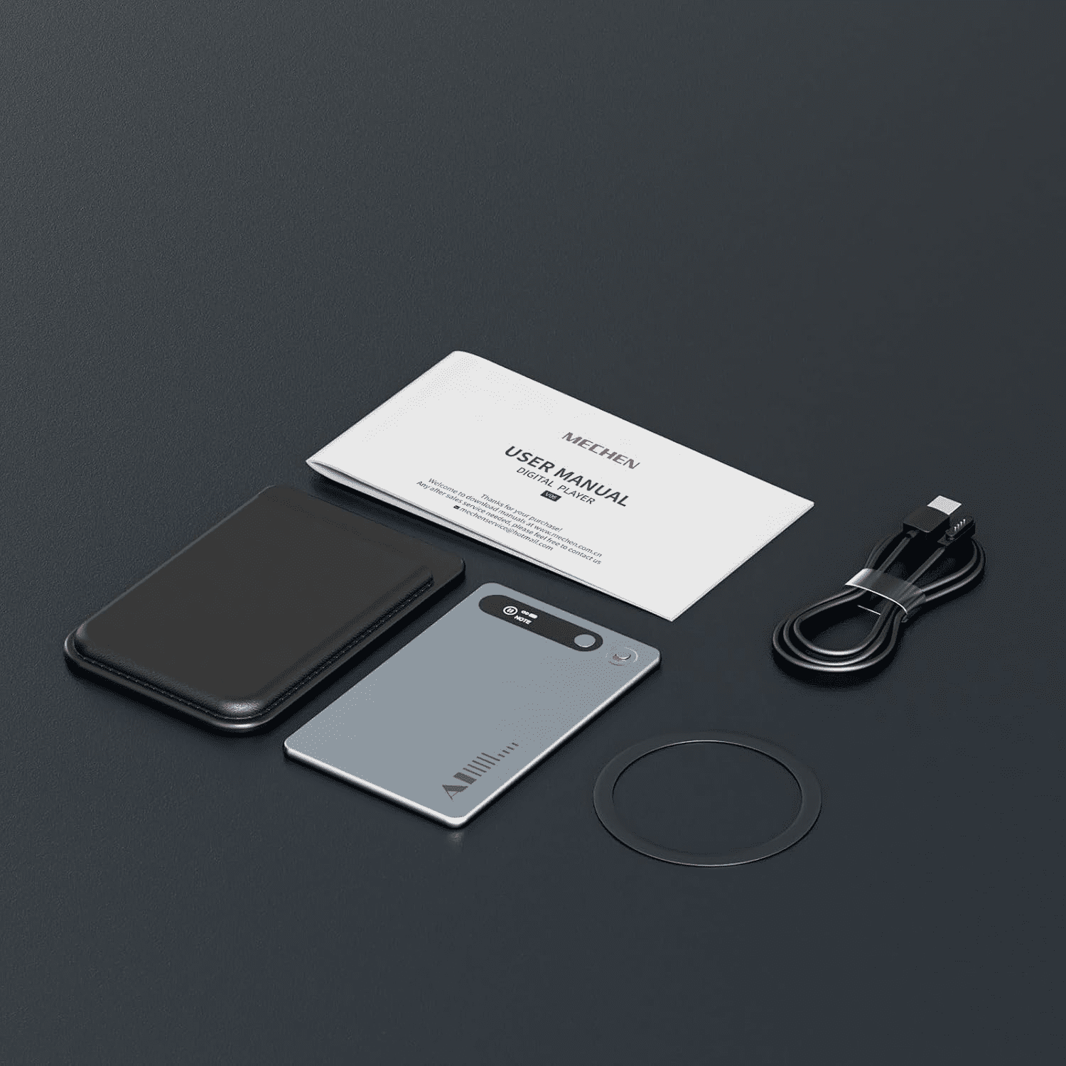 AI Noise Cancellation Voice Recorder: Transcribe, Summarize & Text Translation, 81 Languages, 64GB Memory, App Control for Meeting, Call, and Lecture