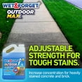 thumbnail image 6 of Wet & Forget Outdoor Moss, Mold, Mildew, and Algae Stain Remover Concentrate, 128 oz, 6 of 9