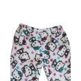 Hello Kitty Little Girl's Dot Star Plush Pajama Pants Size S (6/6X