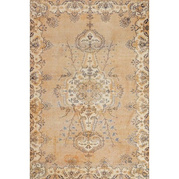 Beige Oriental Area Rugs for Living Room Washable Rugs Boho Moroccan Area Rug Soft Neutral Geometric Bohemian Carpet Distressed Indoor Rug for Bedroom Dining Room Office Foldable Nonslip Rug