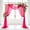 Hot Pink, variant on Wedding Arch Draping Fabric 20FT 1 Panel Chiffon Fabric Drapes for Wedding Arch Backdrop Sheer Ceiling Curtains Party Drapery for Reception Ceremony Arch Drape Swag Decor