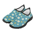 thumbnail image 2 of Psesaysky Dog Paw Daisy Print Casual Shoes Walking Shoes for Little Girls Breathable Comfortable Loafers Size 11-15, 2 of 7