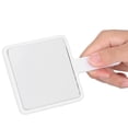 thumbnail image 4 of Handheld Makeup Mirror, Compact Size Makeup Mirror, Square Design Cosmetic Mirror, Woman For Makeup Girls Bag White,Rose Red,Black, 4 of 8