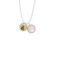thumbnail image 2 of Delight Jewelry Goldtone Large Disc Letter - & - 3/4'' To the World You are a Mother Locket Necklace, 2 of 4