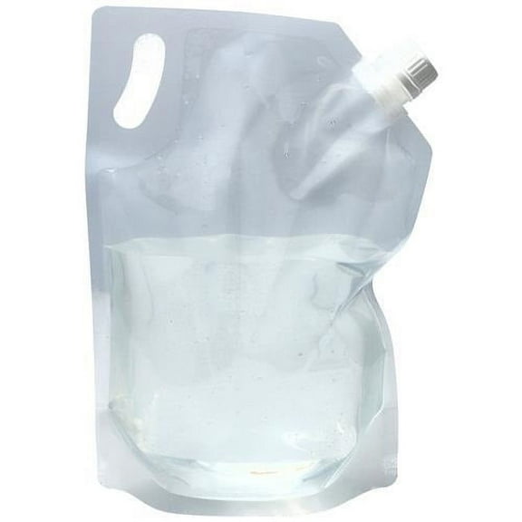 1.5 Liter Emergency Water Bag Durable Collapsible Water Container Survival Kit