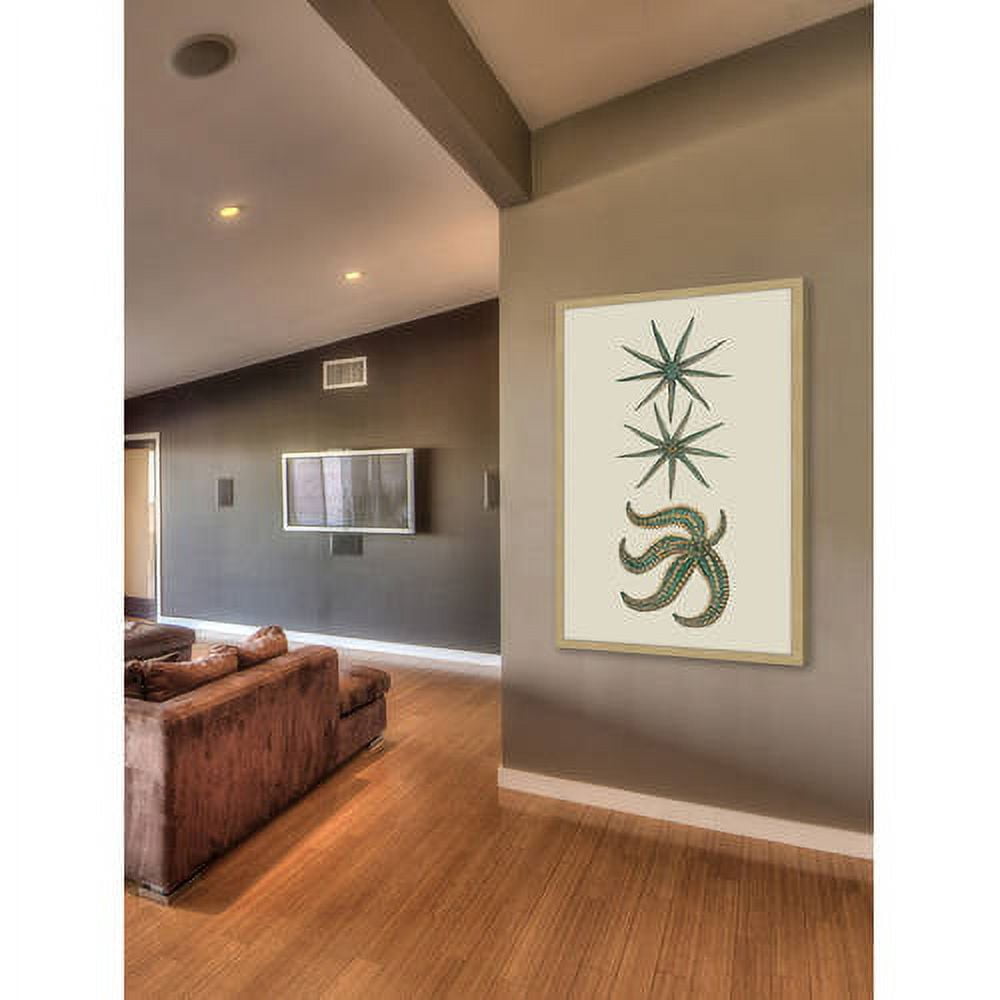 Marmont Hill "Green Starfish" Framed Painting Print
