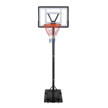 Fithood Basketball Hoop Outdoor Portable Basketball Goals  Adjustable Height 7ft - 10ft for Adults & Teenagers