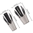 thumbnail image 4 of LIFKOME 2Pack Compact Soil Loosening Tool Stainless Steel for Planting Gardening, 4 of 8